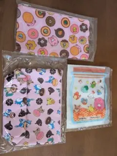ポケモン ミスドコラボポーチ 2個+ジッパーバッグ+おまけ