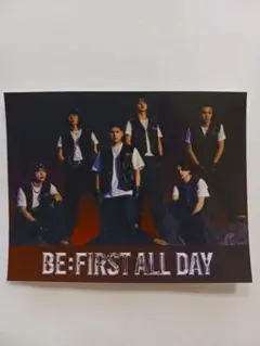 ‘BE:FIRST ALL DAY’購入特典 ステッカー 6人全員 オール