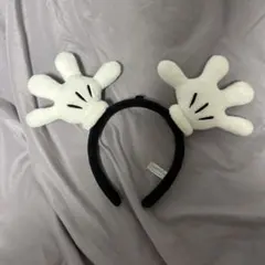 ミッキー手型カチューシャ