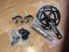 Shimano 105 コンポーネントセット spdペダルサービス - メルカリ