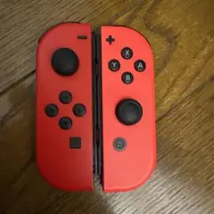 さらにSALE ジョイコン　マリオレッド左　ネオンレッド右　スティック変更歴あり
