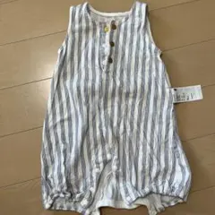 UNIQLO ストライプロンパース