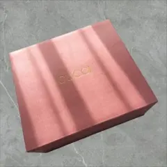 【希少】GUCCI アンティークピンク布張ボックス①　インテリアに