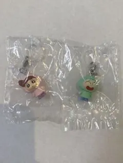 クレヨンしんちゃん めじるしアクセサリー2 ネネちゃん　マサオくん　2個セット