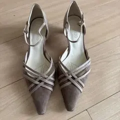 UNTITLED アンタイトル パンプス ストラップ ベージュのサムネイル