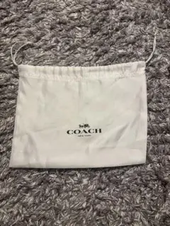 COACH ドローストリングバッグ ホワイト