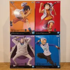 ワンピースフィギュア　夢の一枚4体セット
