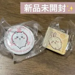 ちいかわ くら寿司 ちいかわ 缶バッジ うさぎ アクリルマグネット セット