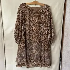 ダジユール　　ヒョウ柄チュニックのサムネイル