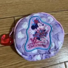 ディズニー・パルパルーザ　ミニーのファンダーランド　カプセルトイ　ポーチ　ミニー