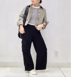 センターシームワイドカーゴパンツ　140ーSサイズ