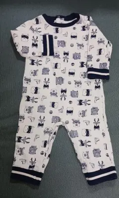ティンバーランド Timberland 動物柄 ロンパース 80cm