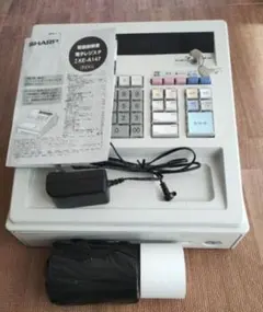 SHARP XE-A147 レジスター ブラック 中古品 - メルカリ