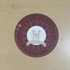 ハリーポッター HOGWARTSロゴ コースター
