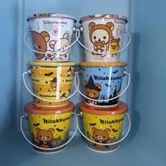 【新品未使用】匿名ダンボール配送　リラックマ　チロルチョコ　バケツ缶　いちご　苺