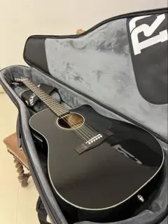 Fender アコースティックギター ブラック ギターケース付きのサムネイル