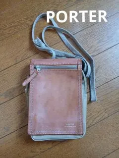 PORTER　ショルダーバッグ ブラウン