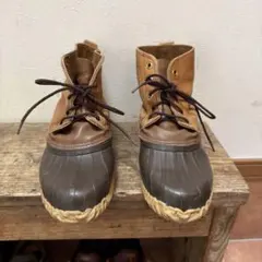 【SOREL ソレル】ビンテージ レザー ハンティング ビーンブーツ カナダ製のサムネイル