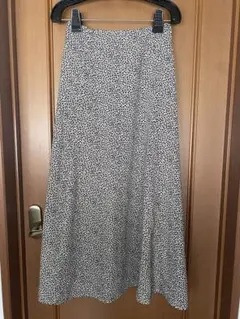 ヒョウ柄 ロングスカート ゴムウエスト　Lサイズ