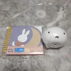 カプキャラ4おすわりmiffyとタイトーくじのダイカットメモ帳2点セット