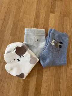 新品未使用品 靴下 レディース 3点セット 可愛い オシャレ