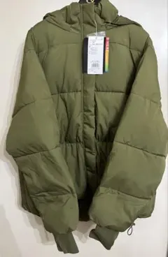 新品未使用 AZUL BY MOUSSY ダウンジャケット カーキ