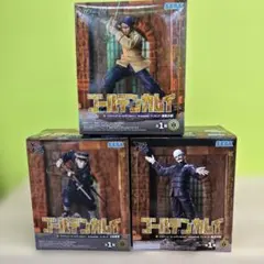 ゴールデンカムイ XrossLinkフィギュア 鯉登少尉 月島軍曹 鶴見中尉