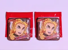 鬼滅の刃 バレンタイン＆ホワイトデー スクエア 缶バッジ 煉獄杏寿郎