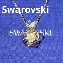 スワロフスキー ネックレス エターナルフラワー ピンク トンボ 正規品 