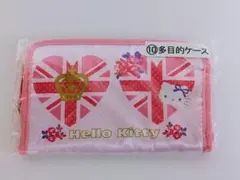 新品 ハローキティ マルチケース 通帳ケース ピンク
