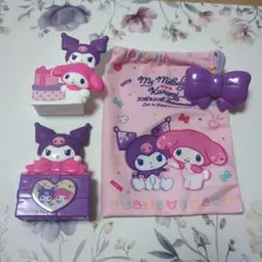ハッピーセット マイメロディ クロミ 巾着他 マクドナルド