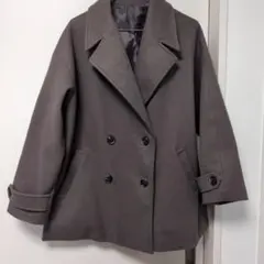 GRL　オーバーサイズ　ピーコート