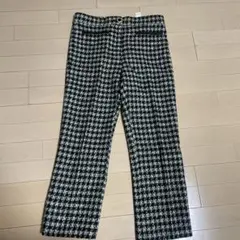 ZARA ツイード チェック柄パンツ M