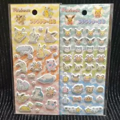 ポケモン☆プチプチシール③☆2枚セット