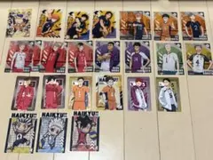 ハイキュー!! クリアカード25枚＋ステッカー9枚＋コースター2枚 セット
