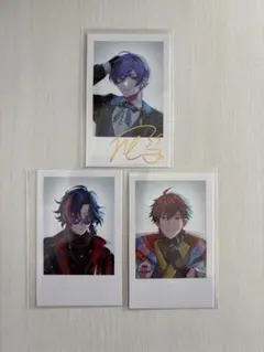 にじさんじ 榊ネス 魁星 北見遊征 3SKM ウェルカムグッズ チェキ風カード