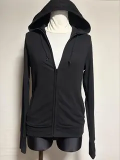 UNIQLO ユニクロ ジップアップ パーカー ブラック