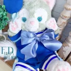 ジェラトーニ　コスチューム　服　ぬい服　セーラー　スーツ　制服　ブルー　青