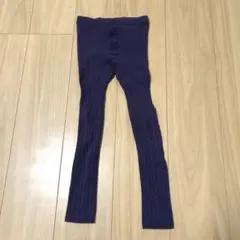 familiar スパッツ レギンス 紫 パープル 150