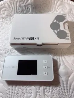 Speed Wi-Fi 5G X12 モバイルルーター クレードルセット 箱あり - メルカリ