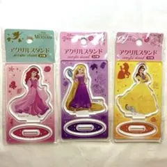【のり様専用】ディズニープリンセス　アクリルスタンド　全3種