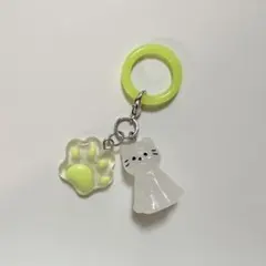 ドーナツねこチャームアンブレラマーカー 2点セット 傘めじるし