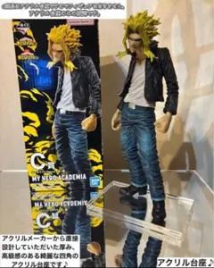 ヒロアカ　一番くじ　意志　C賞　オールマイト　フィギュア用アクリル台座のみ　四角