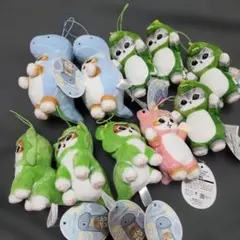 mofusand かいじゅうにゃんマスコット 10点セット