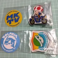 マリオカートワールド　キャラマグネッツ　⑤キノピオA＆⑯こうらカップ