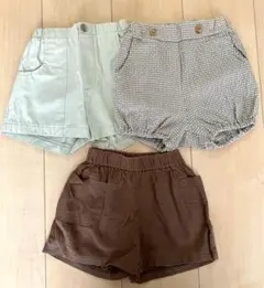 韓国こども服パンツ(80サイズ)3点セット