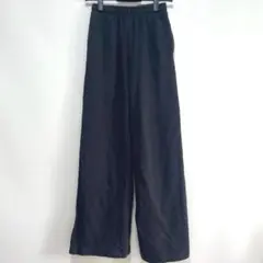 ★ コットンオン スウェットパンツ ワイド ストレート 無地 黒 コットン