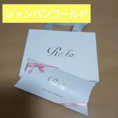 ReFa リファ ハートコーム アイラ シャンパンゴールド ショッパー リボン付
