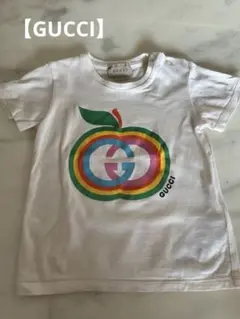 【値下げしました】GUCCI リンゴロゴ Tシャツ 18/24のサムネイル