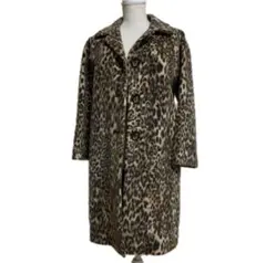 【極美品】INEDイネド　コート　チェスターコート　レオパードコート